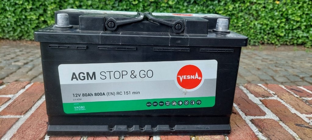 Vesna AGM Start-Stop  Batterie12V 80Ah L4 VAG80, nouvelle, Autos : Pièces & Accessoires, Enlèvement, Neuf, BMW