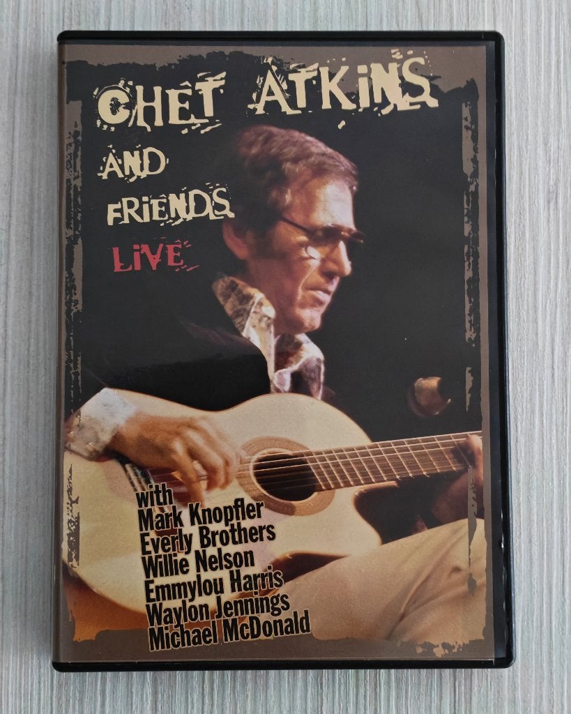 CHET ATKINS & FRIENDS - Live (DVD), Alle leeftijden, Ophalen of Verzenden, Zo goed als nieuw, Concert