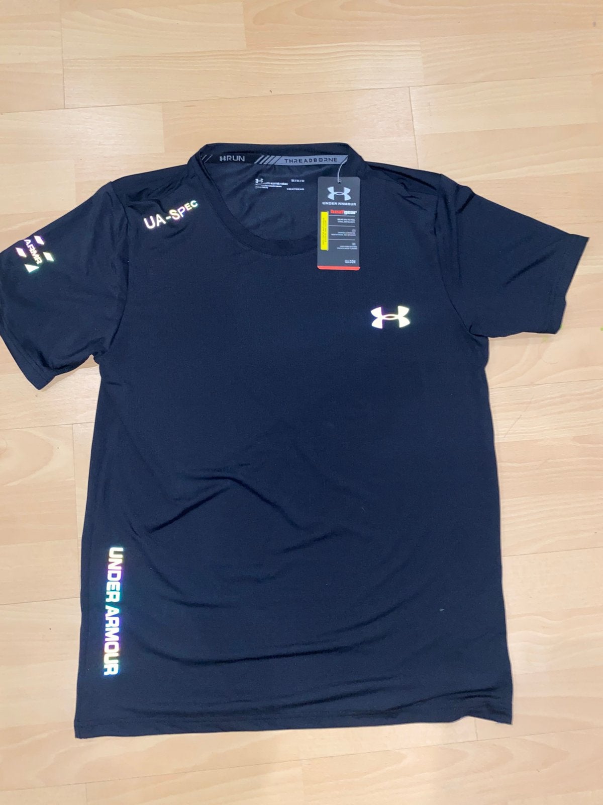 T-shirt réfléchissant Under Armour UA-Spec M, Vêtements | Hommes, Enlèvement ou Envoi, Neuf, Taille 48/50 (M), Noir