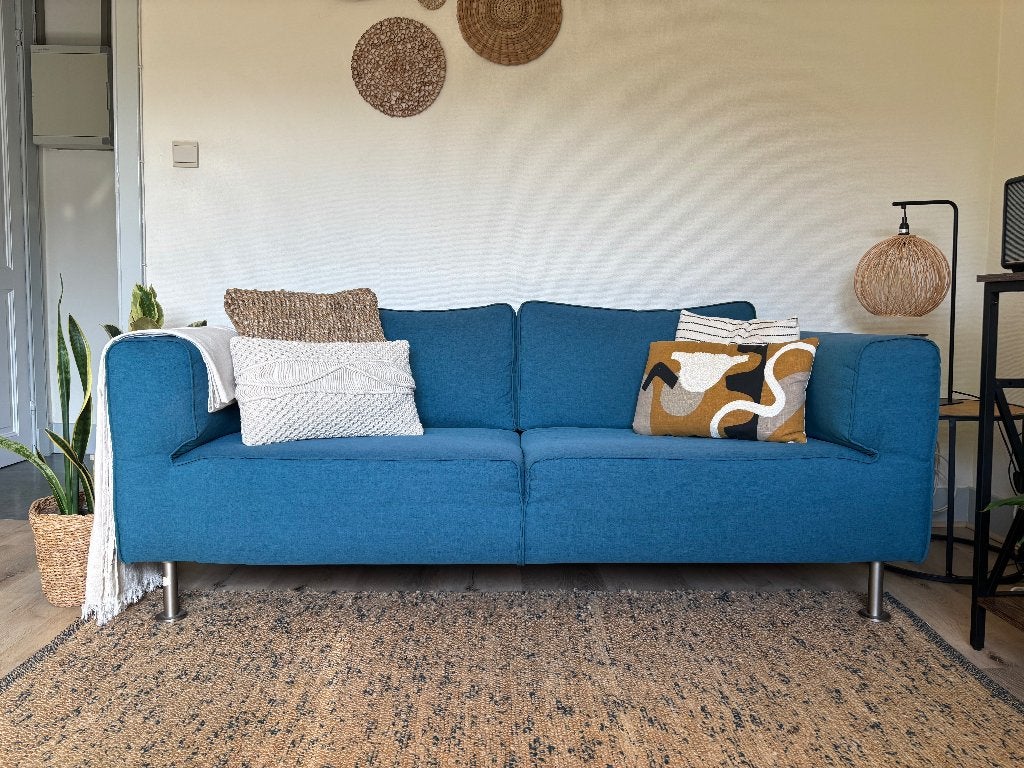 Canapé BoConcept | Bleu turquoise |  2,5 places, Maison & Meubles, Canapés | Salons, Enlèvement, Utilisé, Tissus, Trois personnes