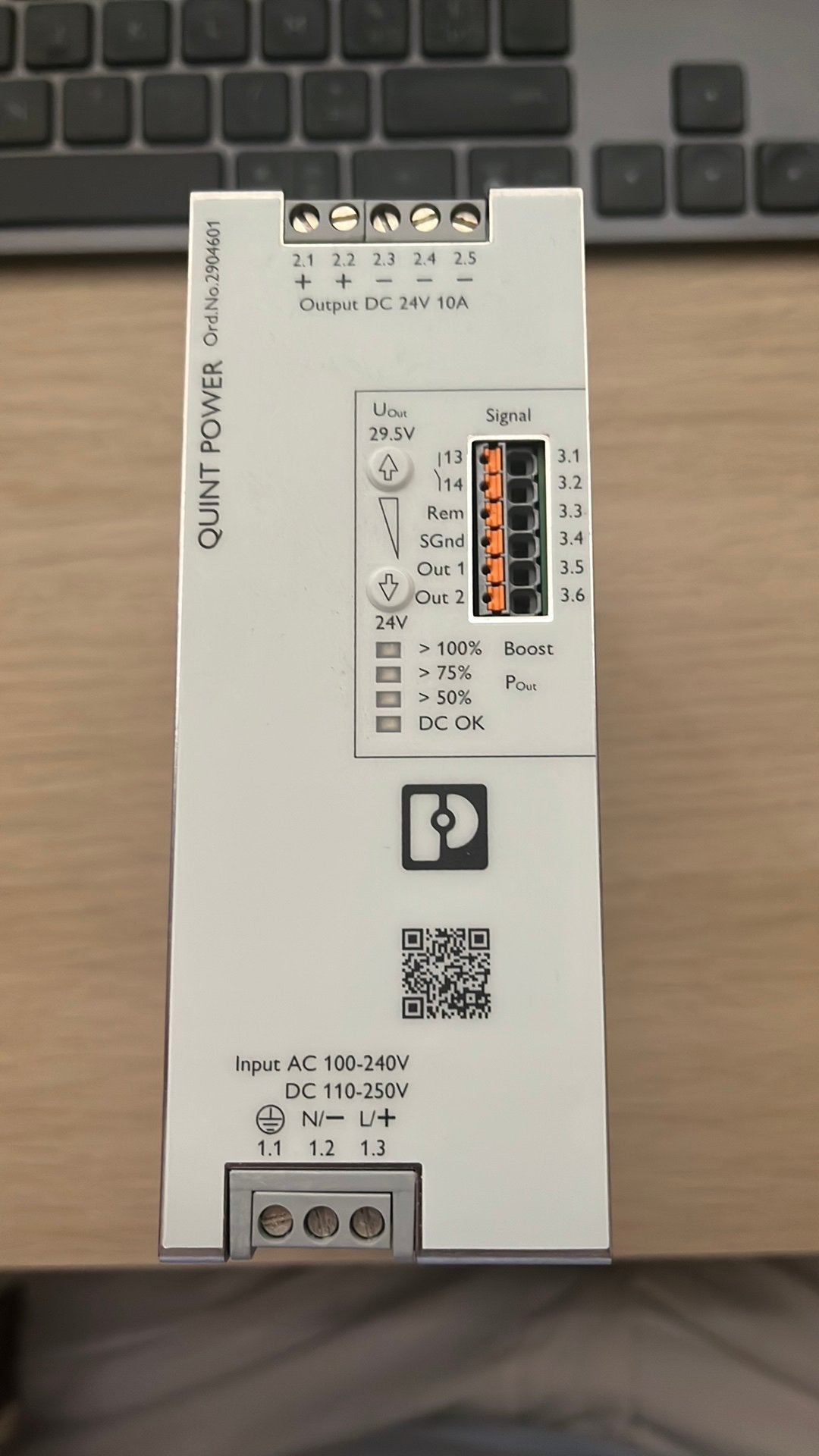 24V voeding Phoenix 10A, Hobby en Vrije tijd, Elektronica-componenten, Ophalen, Zo goed als nieuw