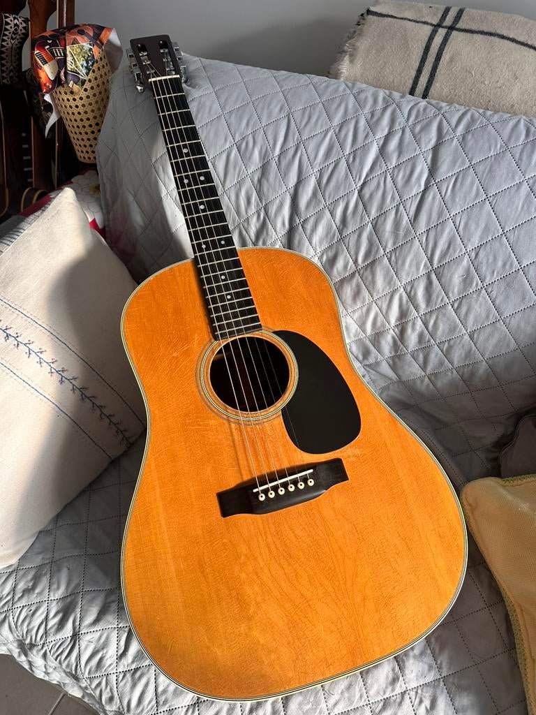 1974 martin D28S, Muziek en Instrumenten, Snaarinstrumenten | Gitaren | Akoestisch, Zo goed als nieuw, Ophalen