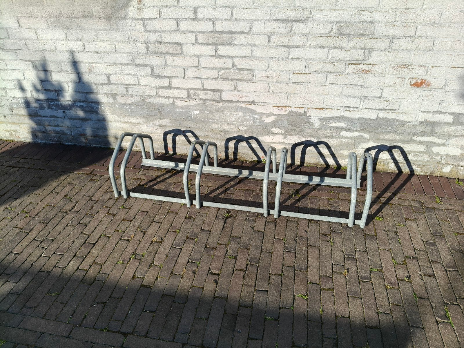 Fietsenrek, Ophalen