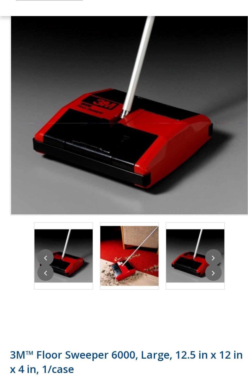 3M Floor sweeper 6000 Large nieuw, Maison & Meubles, Produits de nettoyage, Enlèvement, Produit de nettoyage