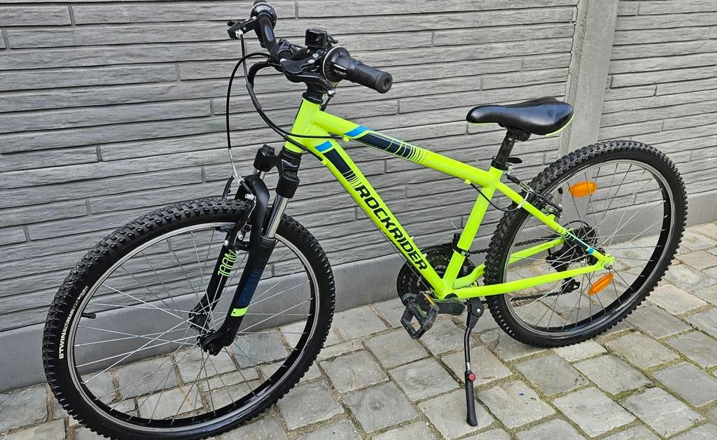 Mountainbike rockrider st500 24inch 8-11jaar, Fietsen en Brommers, Ophalen, 24 inch, Versnellingen
