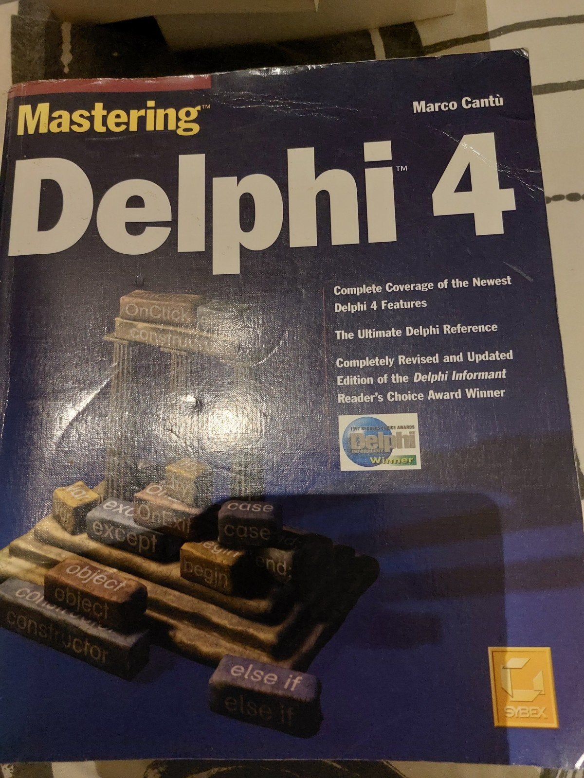 Masterpage Delphi 4 - Marco Cantu, Enlèvement ou Envoi, Utilisé, Langage de programmation ou Théorie, Marco cantu