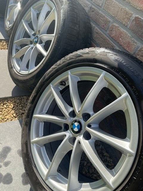 4 Jantes Origine BMW 17" + Capteurs TPMS (G30 G31 G20 G21), Pneus et Jantes, Véhicule de tourisme, 17 pouces, Enlèvement