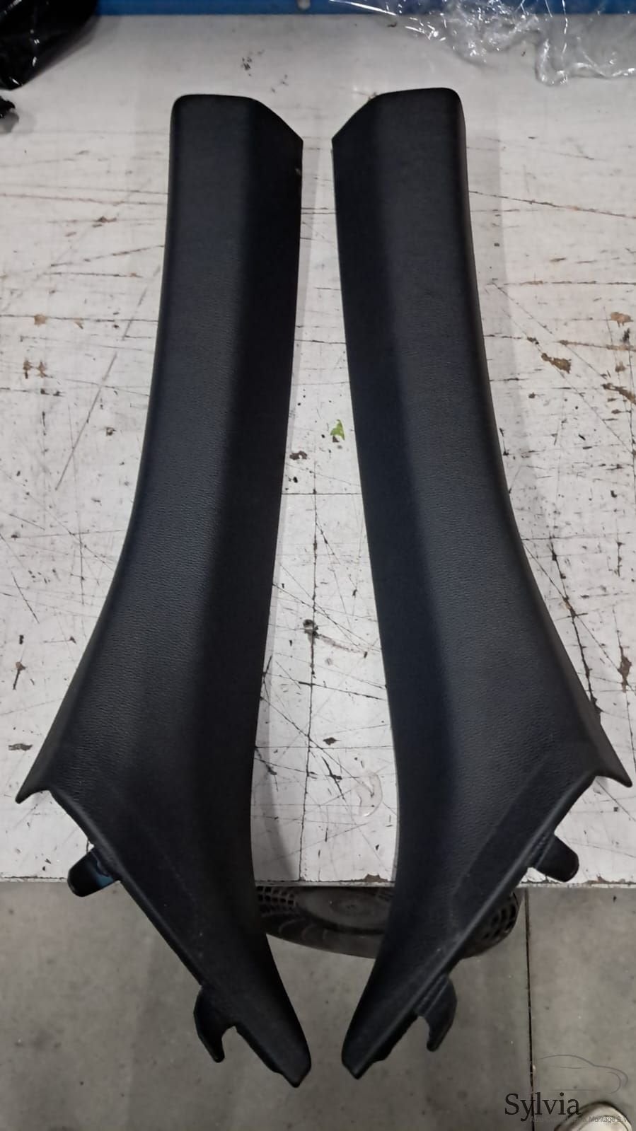 Afdekking zijbekleding set A stijl voorzijde kleur zwart BMW, -, Utilisé, -, -