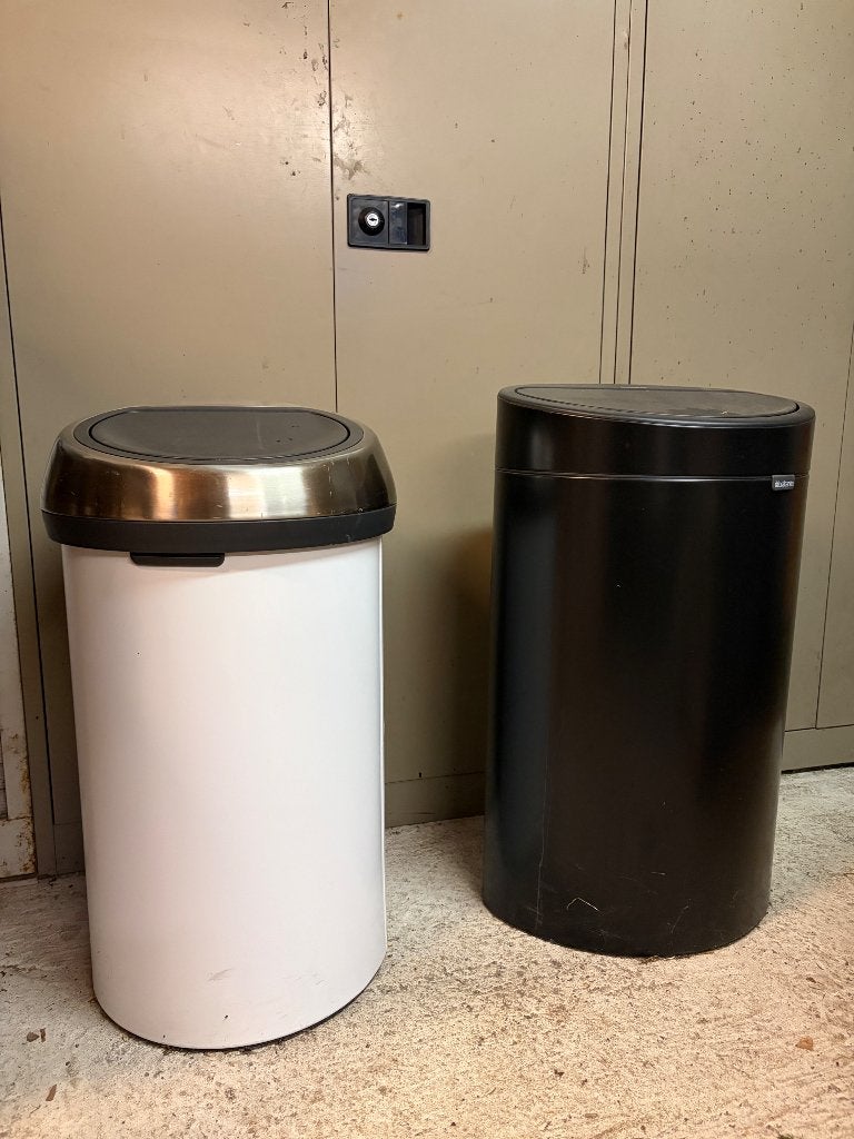 Brabantia Touch Bin Vuilbakken, 40 litres ou plus, Enlèvement, Comme neuf, Synthétique