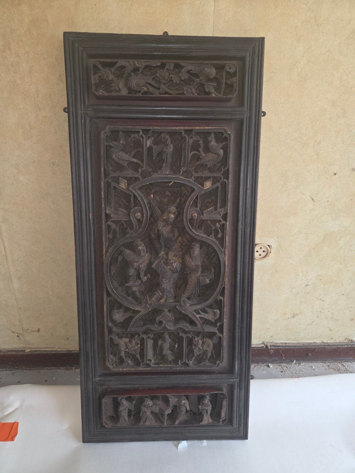 Chinees antiek 5 panelen, Maison & Meubles, Cheminées, Enlèvement