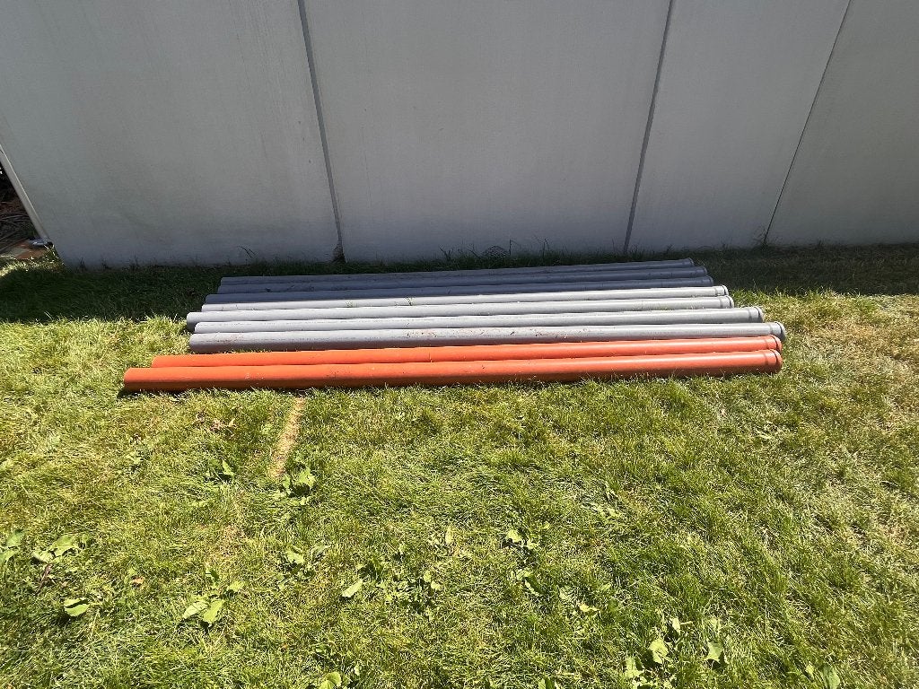 pvc buis, Doe-het-zelf en Bouw, Ophalen, 2 tot 4 meter, PVC, Zo goed als nieuw