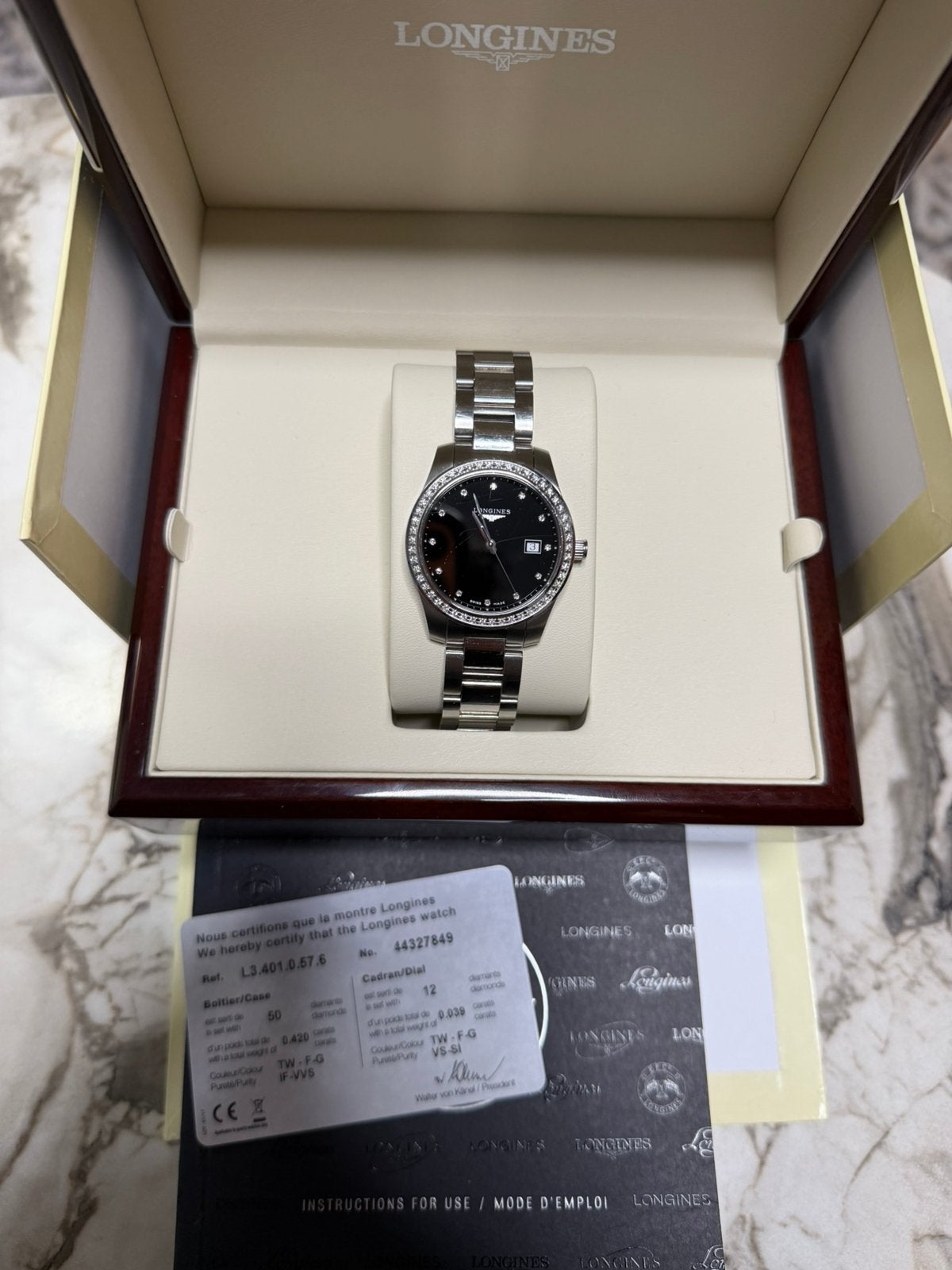 Longines conquest, Overige materialen, Polshorloge, Overige materialen, Zo goed als nieuw
