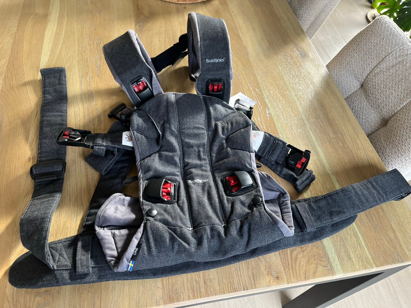 Draagzak baby Björn, Kinderen en Baby's, Babydragers en Draagdoeken, Ophalen, Draagzak, Baby Björn
