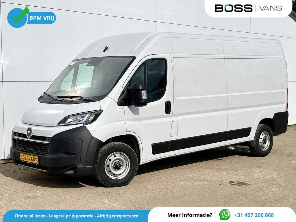 Opel Movano 2.2 HDI 140PK Airco Cruise Control Lane Assist C, Auto's, Voorwielaandrijving, Stof, Zwart, 4 cilinders
