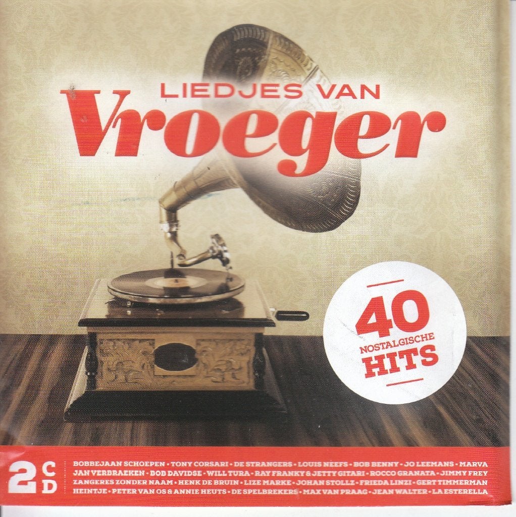 40 nostalgische hits op liedjes van vroeger vol. 1, 3 of 4, Cd's en Dvd's, Verzenden, Pop, Boxset