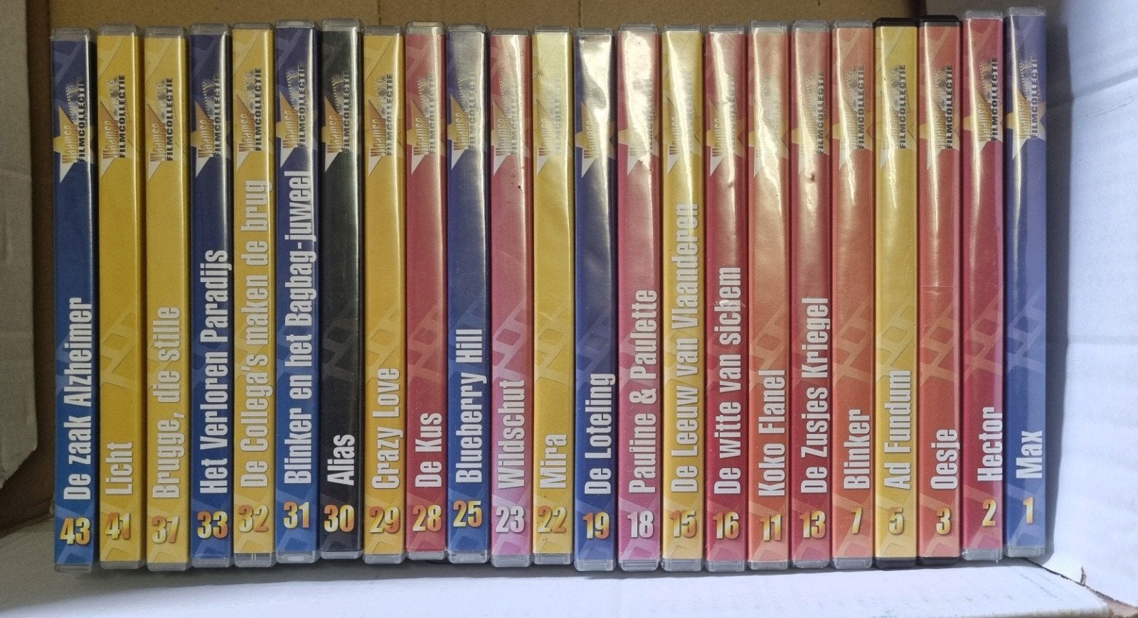 Vlaamse filmcollectie, Ophalen