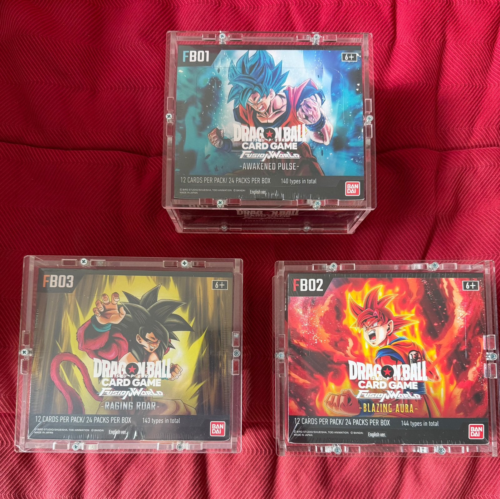 Dragonball tcg fusion world sealed lot, Hobby & Loisirs créatifs, Jeux de cartes à collectionner | Autre, Enlèvement, Neuf, Booster box