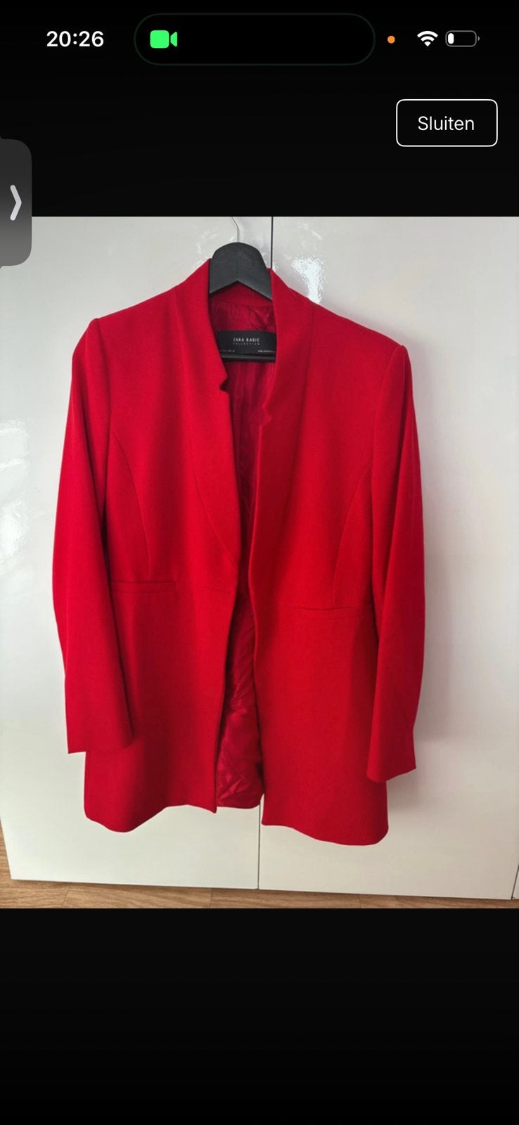 Jas blazer, Ophalen of Verzenden, Zo goed als nieuw