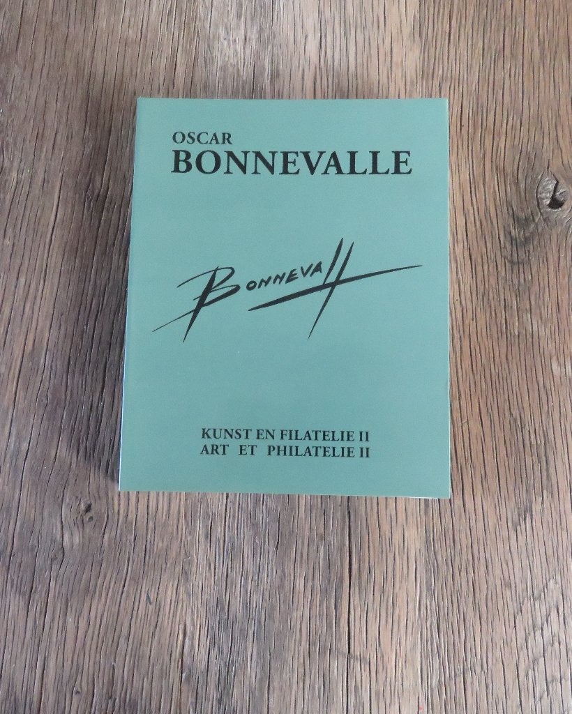 Oscar Bonnevalle Kunst en Filatelie II, Boeken, Ophalen of Verzenden