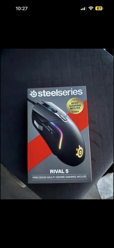 Steelseries rival 5 muis, Enlèvement, Comme neuf, Souris