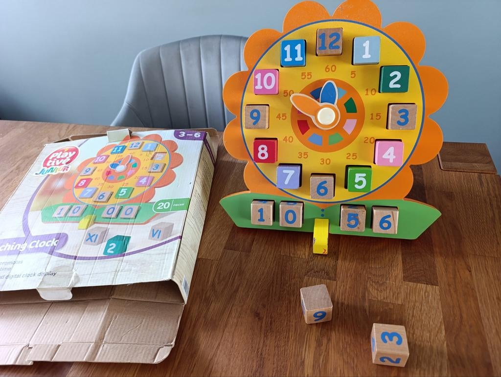 Horloge d'apprentissage, Ophalen, Zo goed als nieuw, 4 tot 6 jaar
