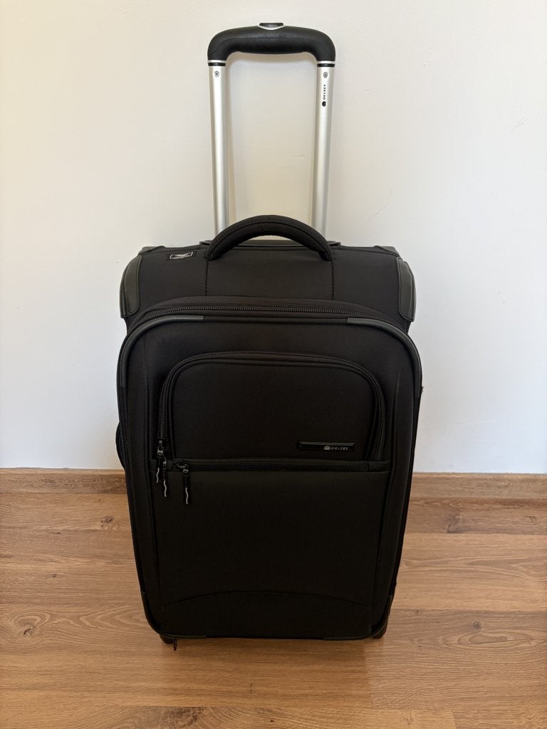 Delsey handbagage - 55cm, Ophalen, Uitschuifbare handgreep, 50 tot 60 cm, Zo goed als nieuw