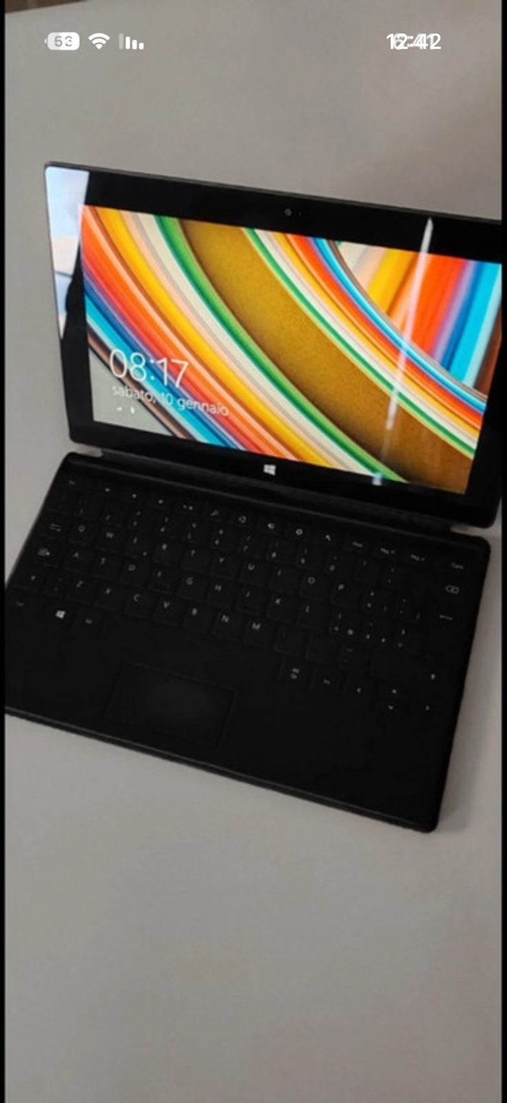 Surface windows rt 64 gb, Computers en Software, Chromebooks, Ophalen, Touchscreen, Zo goed als nieuw, 64 GB