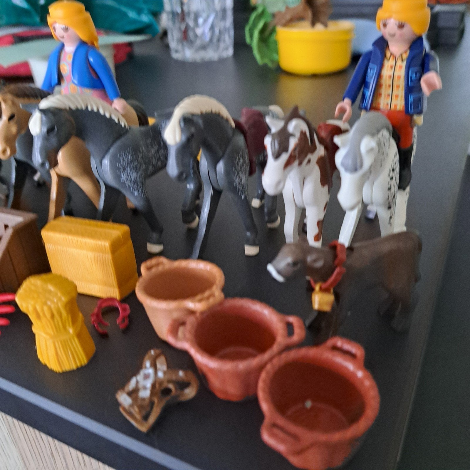 Playmobil paarden, popjes, omheining, losse stukken, Kinderen en Baby's, Speelgoed | Playmobil, Ophalen