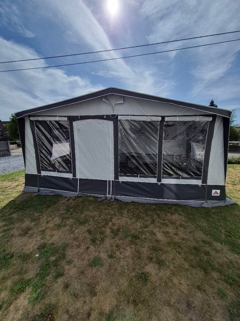 Voortent Dorema Ibiza 270XL DeLuxe, Caravans en Kamperen, Caravans, Particulier, Luifel