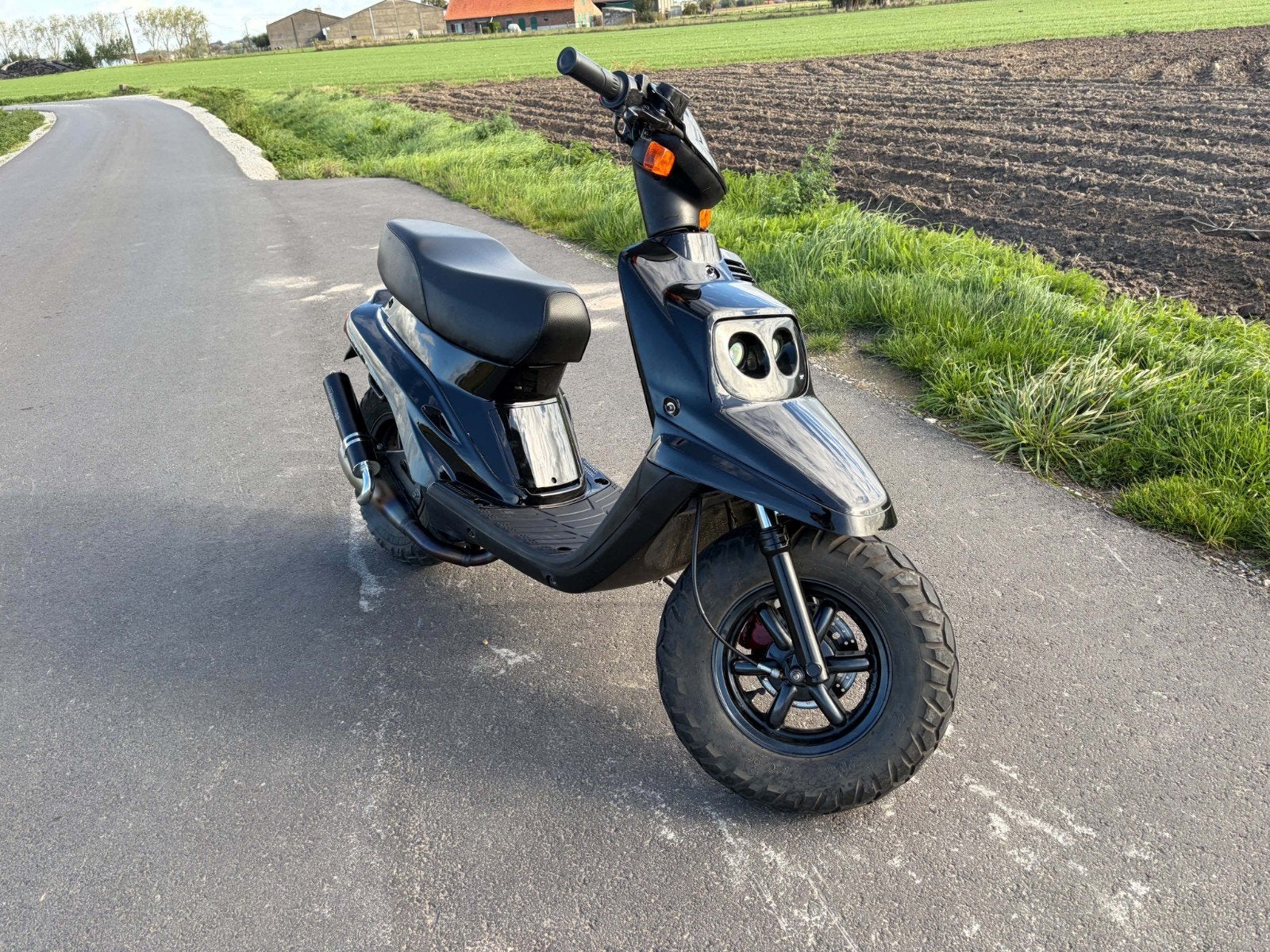 Mbk booster spirit, Fietsen en Brommers, Ophalen, Tweetakt, Klasse A (25 km/u), Zo goed als nieuw