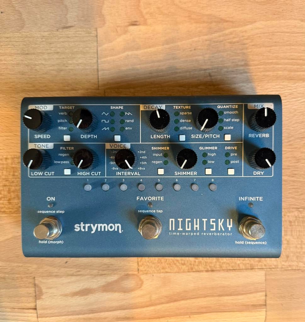 Strymon Nightsky Reverb, Musique & Instruments, Effets, Enlèvement, Comme neuf, Reverb