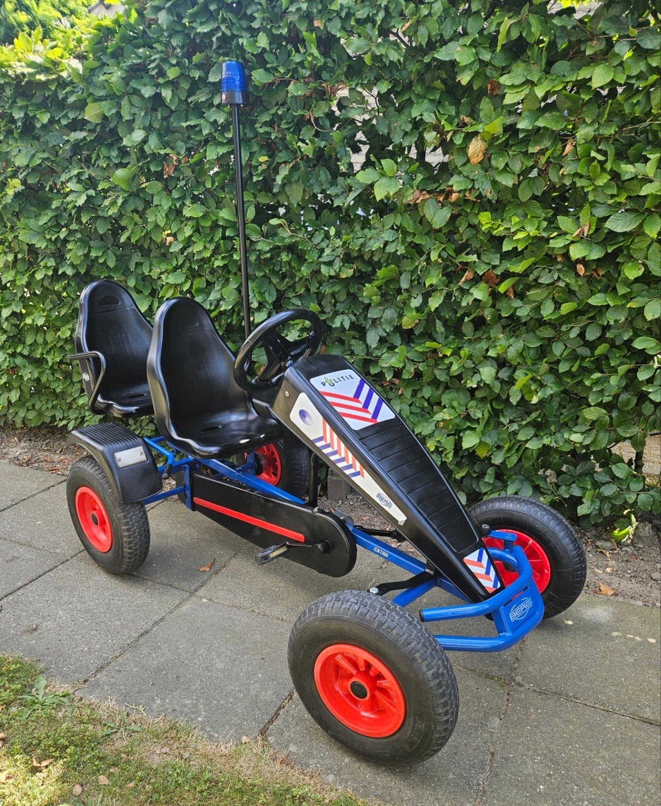 Mooie BERG GO-CART Met Vrijloop automaat en Duo zitje, Enfants & Bébés, Jouets | Extérieur | Go-cart & Cuistax, Enlèvement, Comme neuf