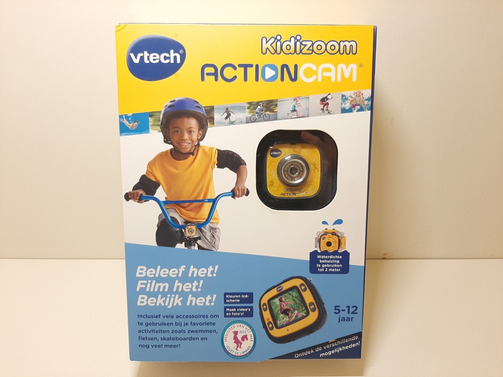 VTech Kidizoom Actioncam compleet - zeer goede staat, Kinderen en Baby's, Ophalen of Verzenden, Zo goed als nieuw, 6 jaar of ouder