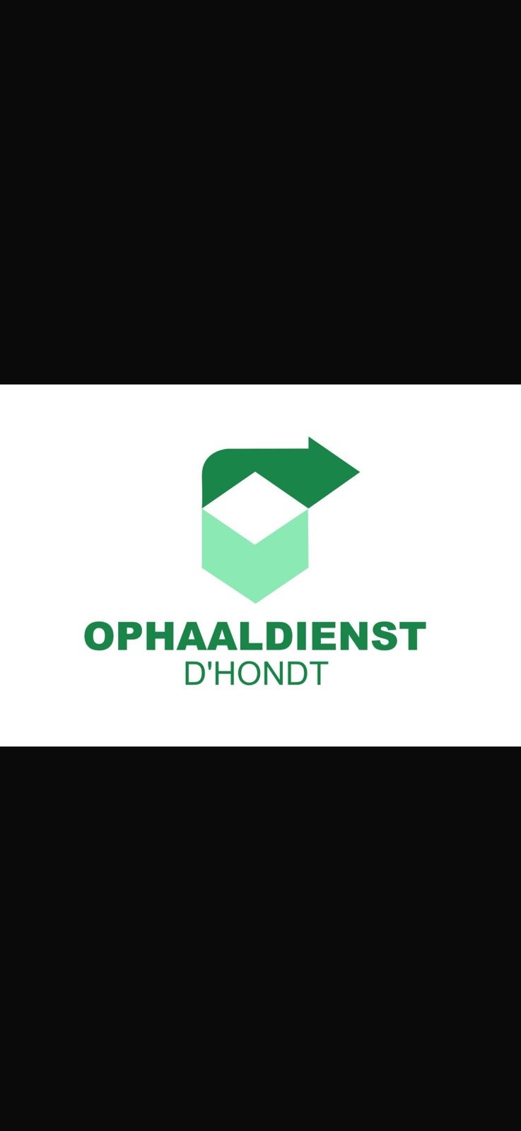 Ophaaldienstdhondt haalt uw rommel op., Enlèvement