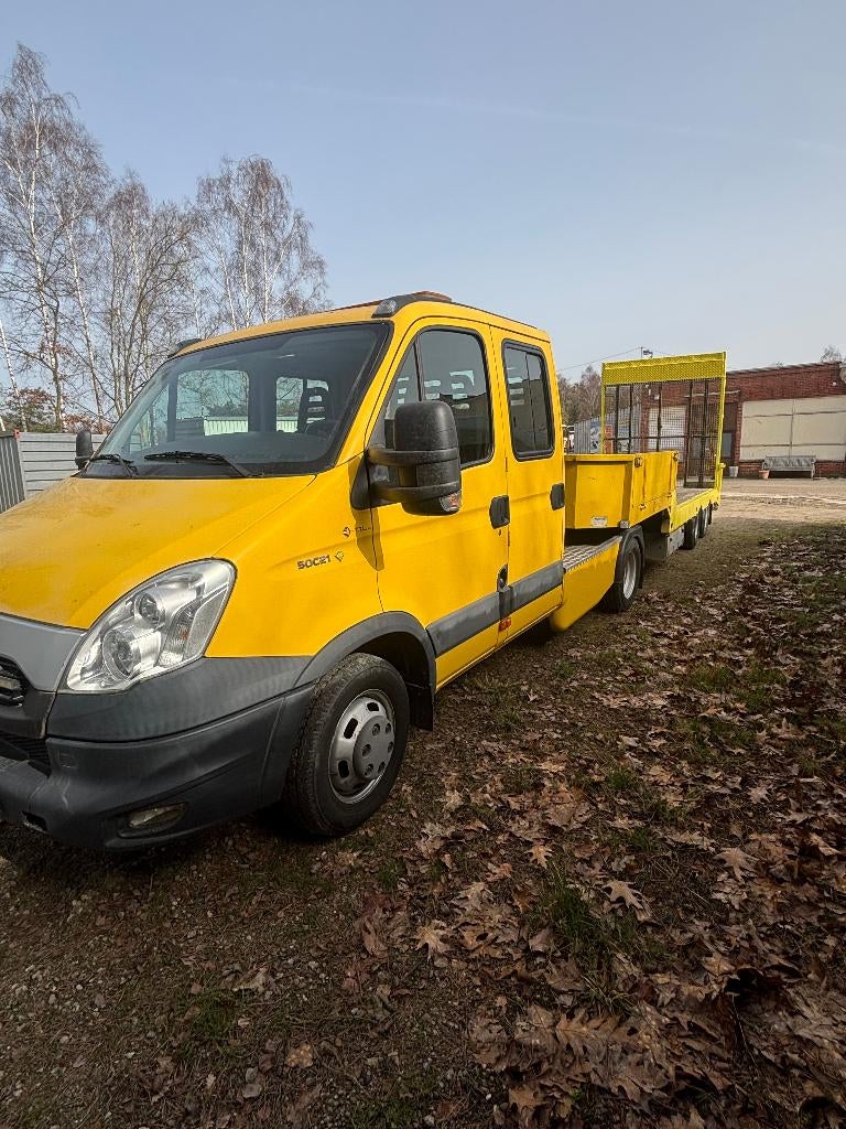 Vrachtwagen met aanhanger Iveco, Ophalen, Iveco, Inboedelke@gmail.com, Grote baan 5 Bocholt