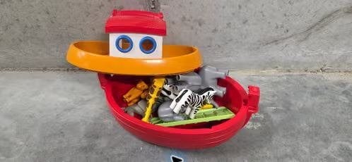 Playmobil 1.2.3 meeneem-Ark van Noach 6765, Enlèvement, Utilisé, 1.2.3, Figurines