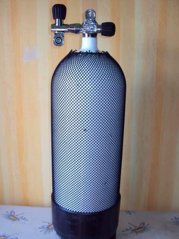 15L 232 Bar Persluchtfles + NIEUWE 400 Bar AS, PCP vulset., Ophalen, Zo goed als nieuw
