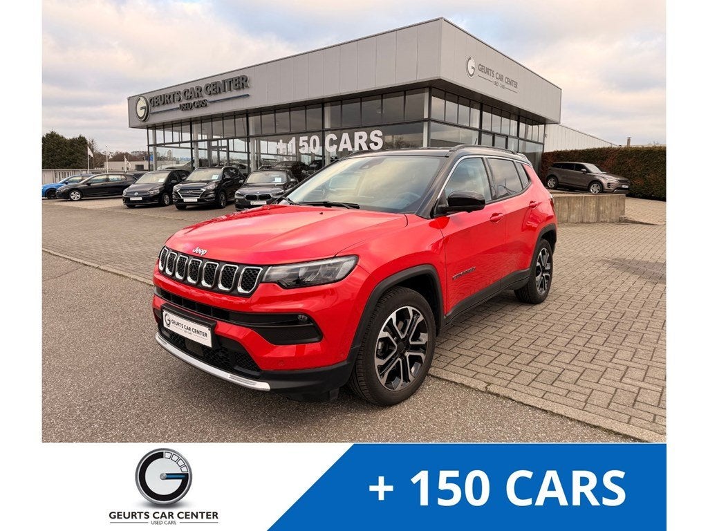 Jeep Compass E-Torque 1.5 Turbo MHEV 131pk Automaat !, Autos, Rouge, Achat, Euro 6, 5 places