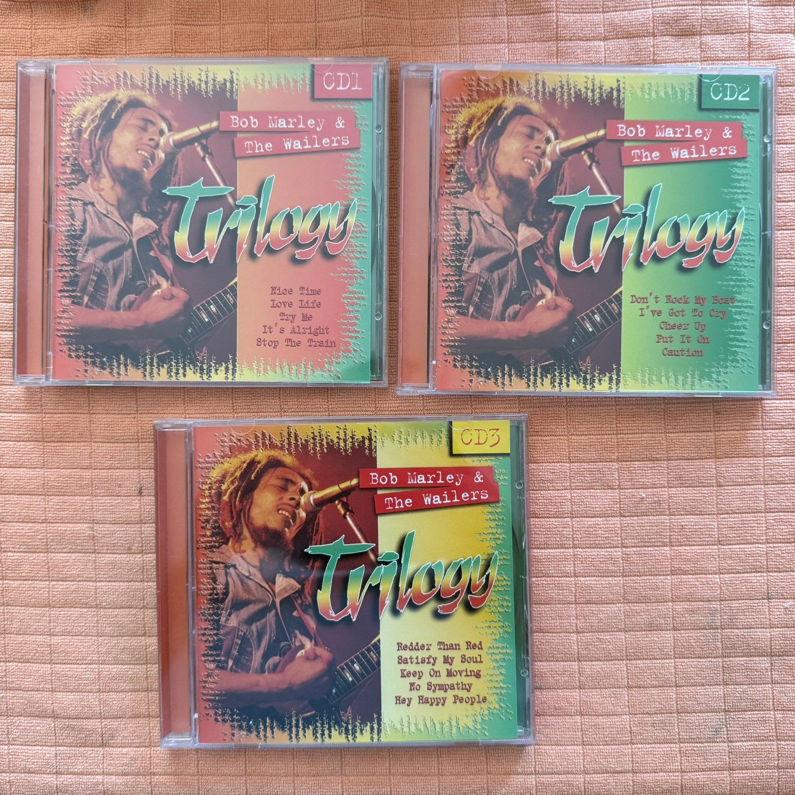 3 CD Bob Marley (étui manquant), CD & DVD, CD | Reggae & Ska, Enlèvement, Comme neuf