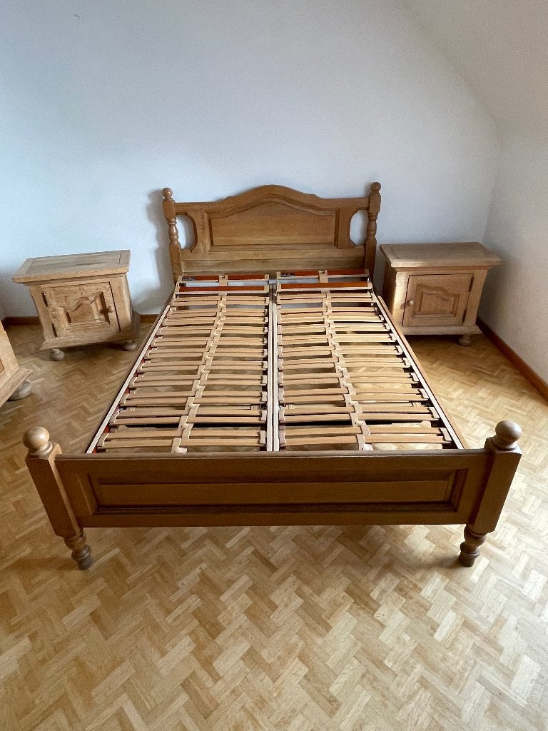 Mobilier de chambre 6, Enlèvement, Comme neuf, Deux personnes, Klassiek eik