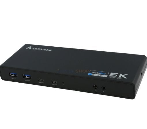 DisplayLink dock dual 4K/5K – ARTICONA USB-C DL-6950, Informatique & Logiciels, Stations d'accueil, Articona, Comme neuf, Enlèvement