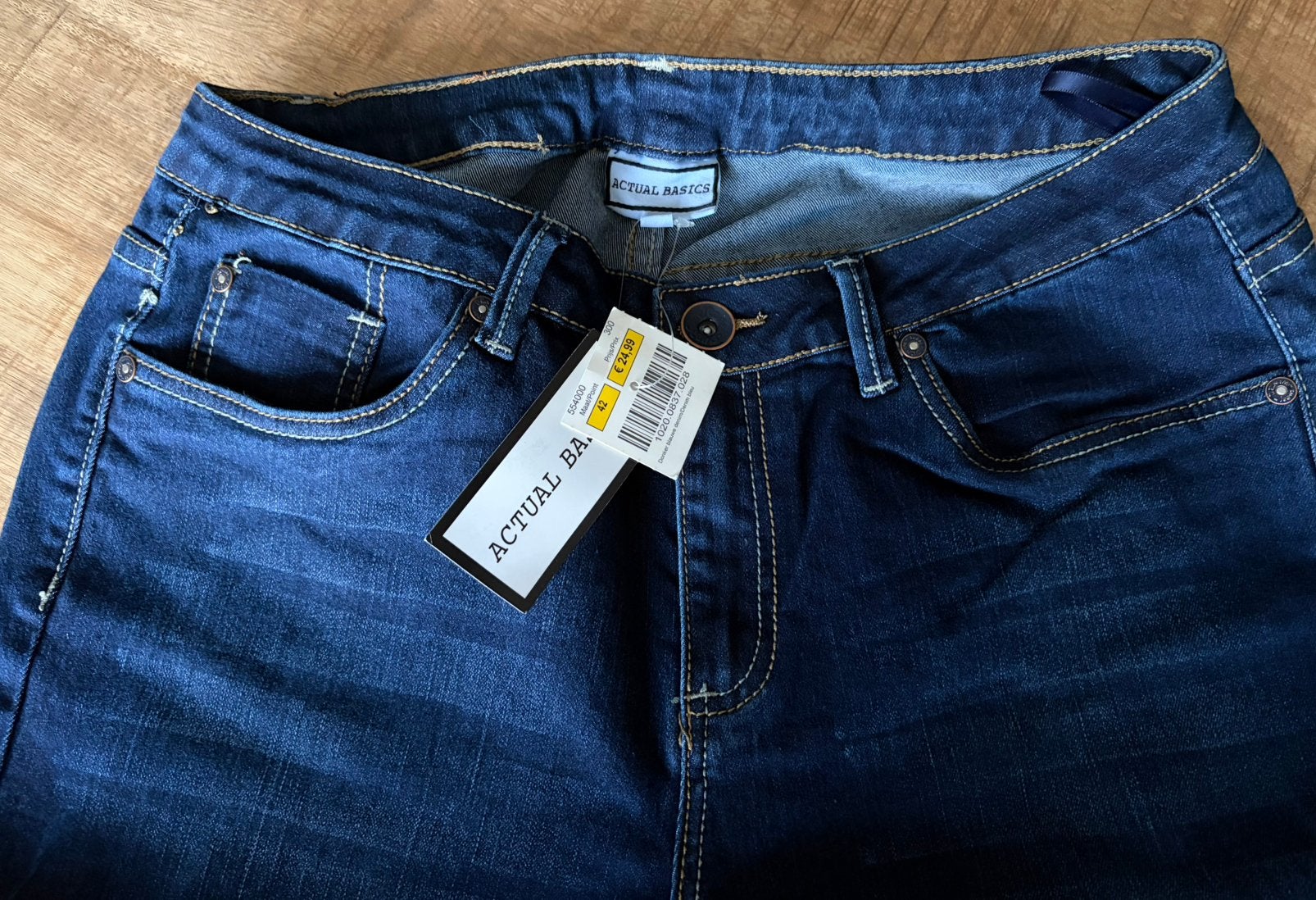 Nieuwe jeans maat 42, Ophalen, Nieuw, Blauw, W33 - W36 (confectie 42/44)