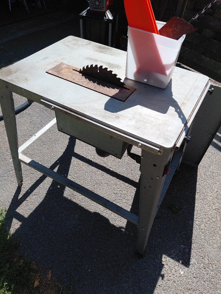 Zaagtafel, Doe-het-zelf en Bouw, Gereedschap | Zaagmachines, Ophalen, Gebruikt, Cirkelzaag, Atika