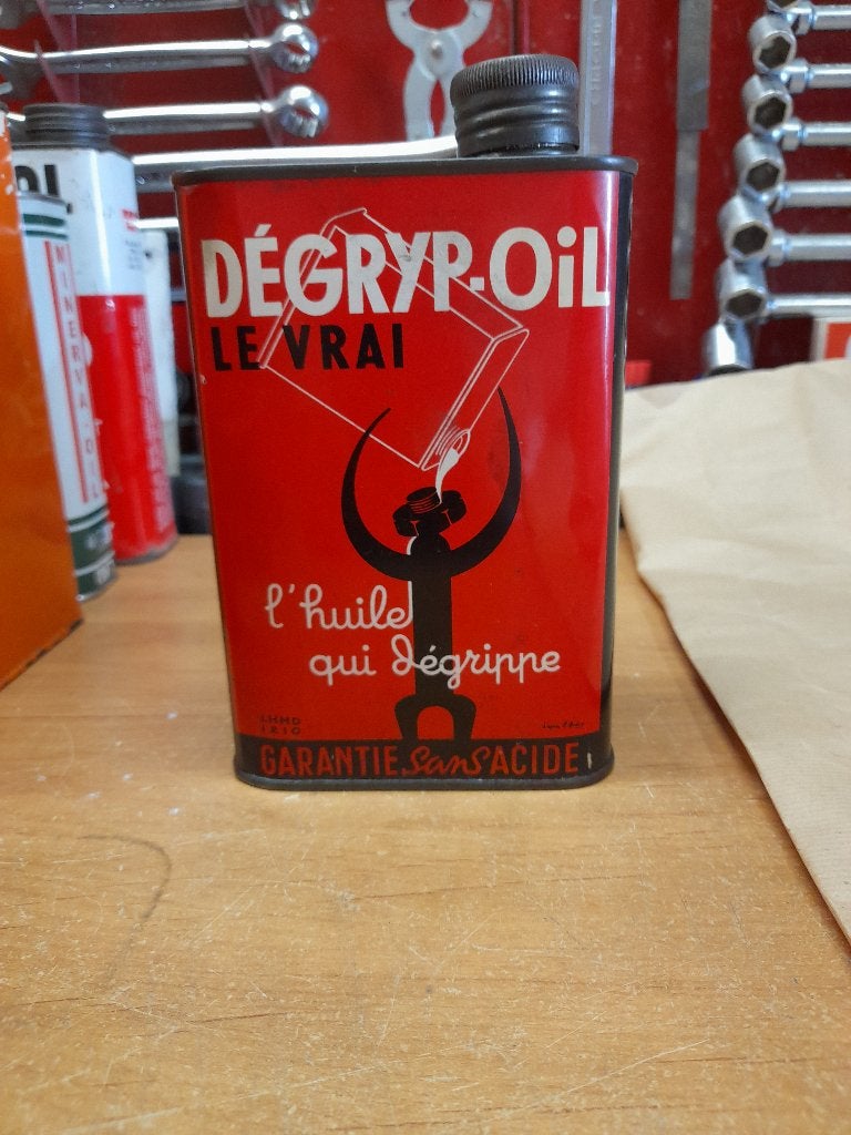 ancien bidon huile vide degripoil le vrai, Envoi, Utilisé, Autres types
