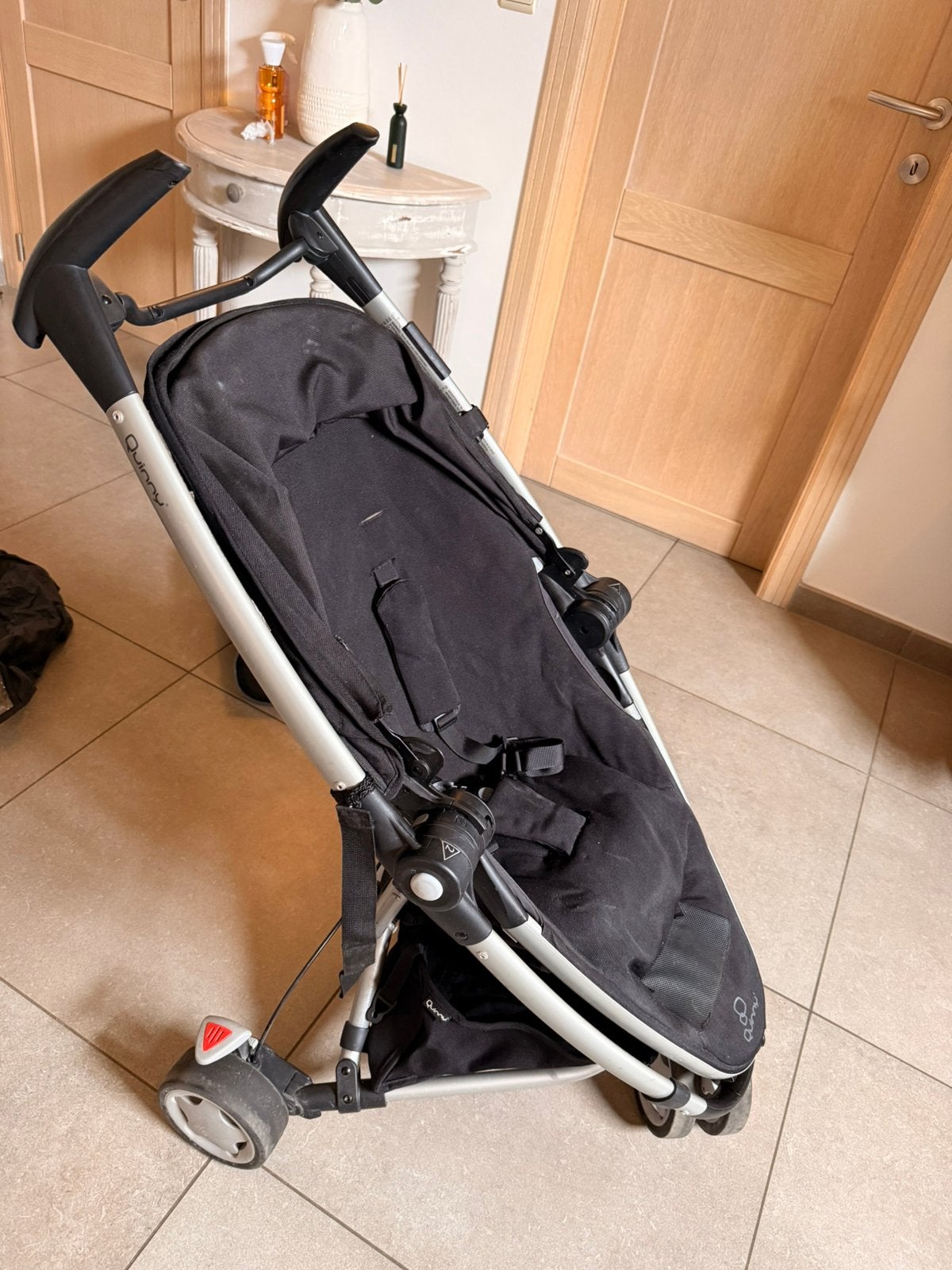 Poussette Quiny Zapp Xtra + housse de transport, Enlèvement, Utilisé, Quinny, Protection de pluie