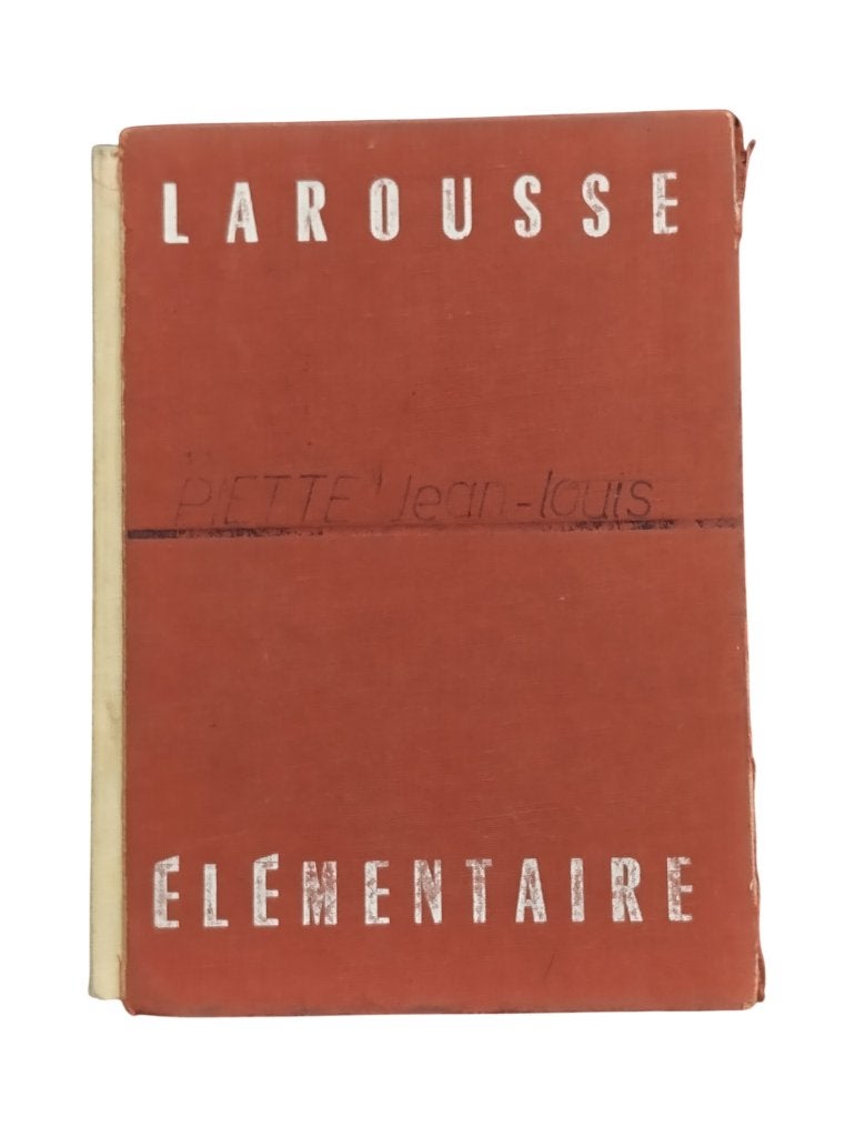 Larousse élémentaire vintage 50, Enlèvement