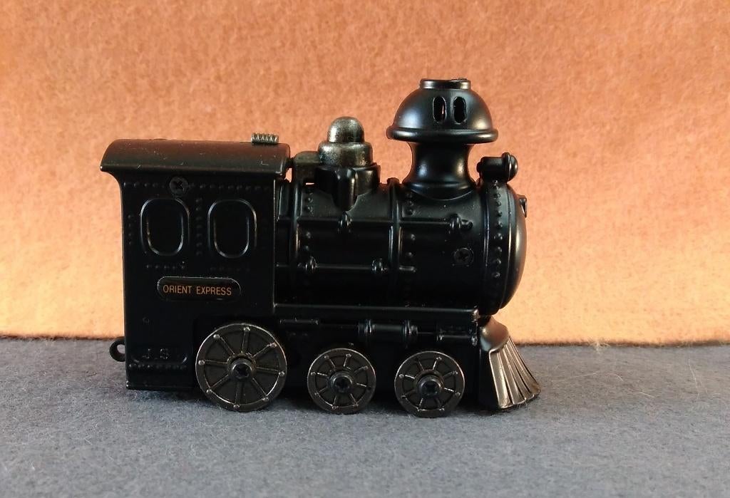 Aansteker : locomotief Orient-Express, Verzamelen, Rookartikelen, Aanstekers en Luciferdoosjes, Gebruikt, Aansteker, Ophalen of Verzenden