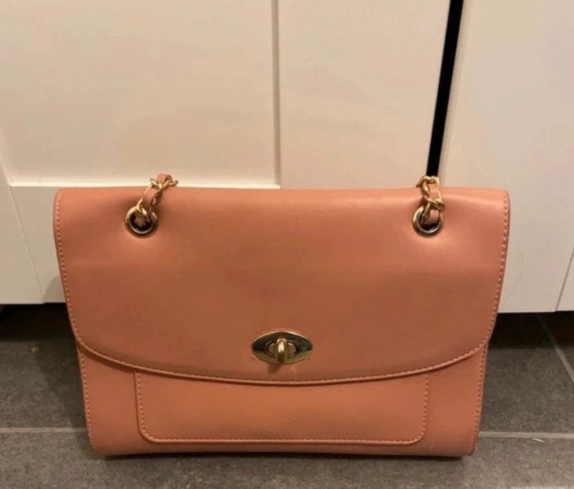 Beige / lichtroze damestas, Handtassen en Accessoires, Tassen | Damestassen, Ophalen, Zo goed als nieuw, Beige, Overige typen