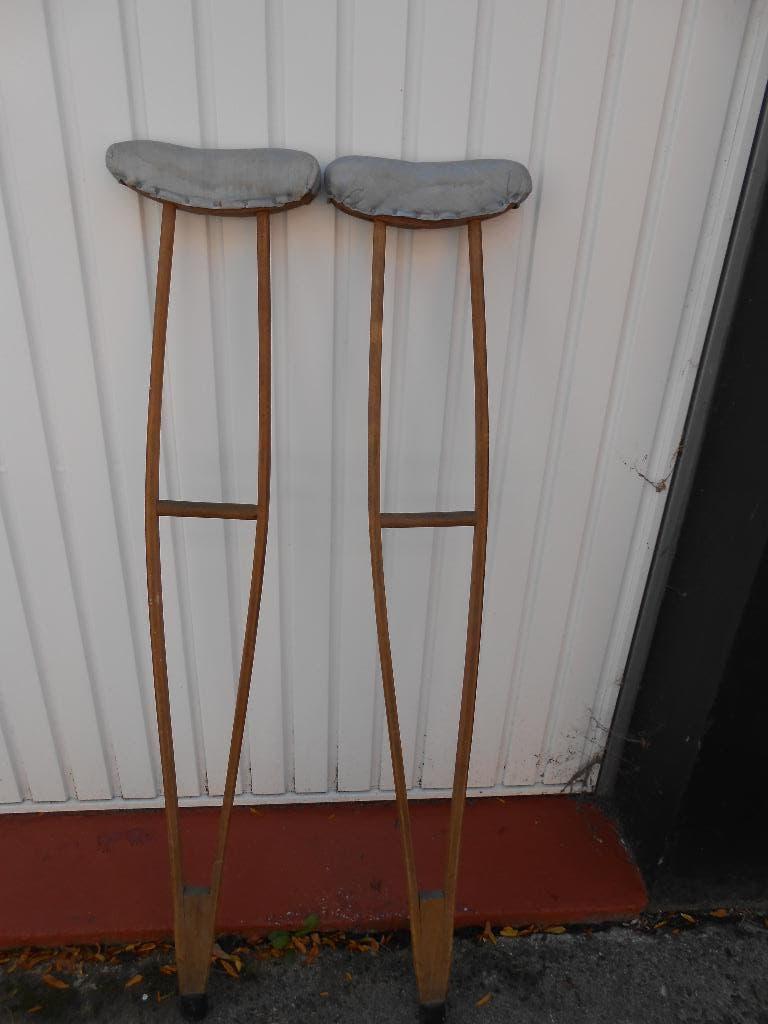 2 vintage ziekenhuiskrukken jaren 1920/30, Antiek en Kunst, Ophalen of Verzenden