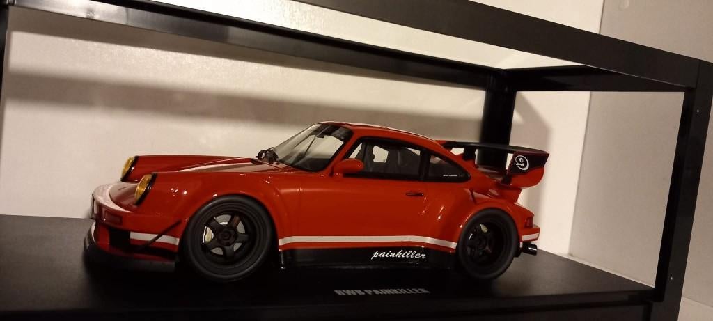 1/18 Porsche 911 930 RWB Rauh-Welt Bodykit Painkiller, Enlèvement, Neuf, Voiture, Autres marques